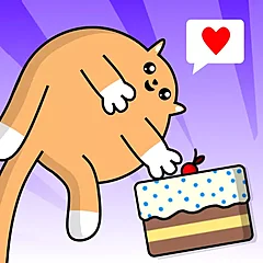 play A los gatos les encanta el pastel